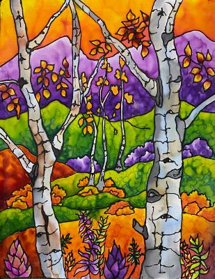 Colorful Fall Aspen Colorful Fall Aspen