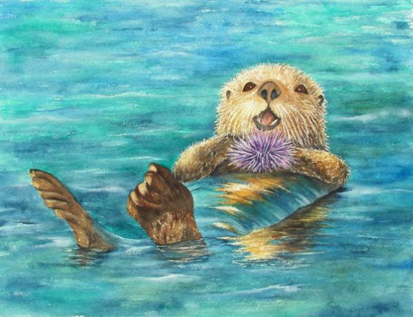 Otter & Urchin