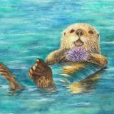 Otter & Urchin