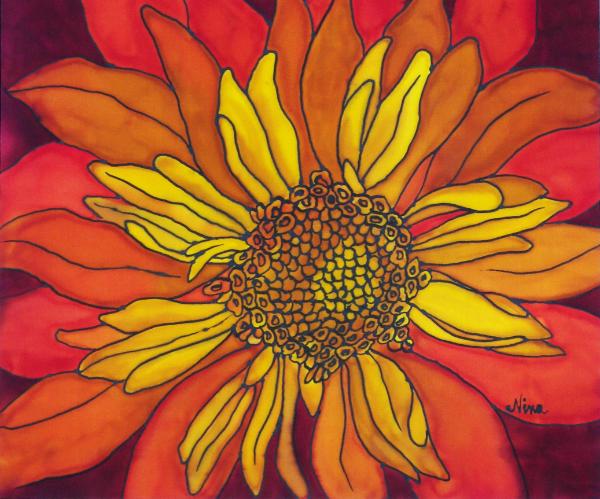 Orange Sunflower